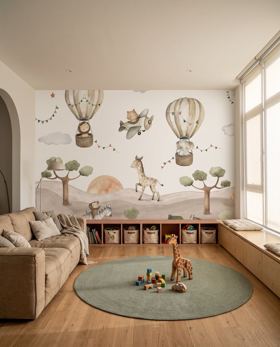 Safari pod balonami — wnętrze 5