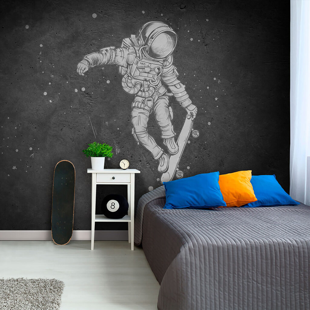 Astronauta na deskorolce — wnętrze 4