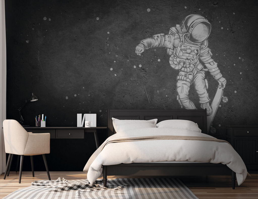 Astronauta na deskorolce — wnętrze 2