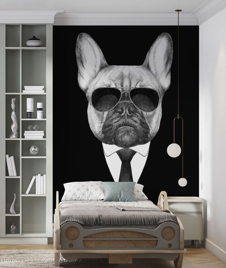 Buldog w garniturze — wnętrze 2