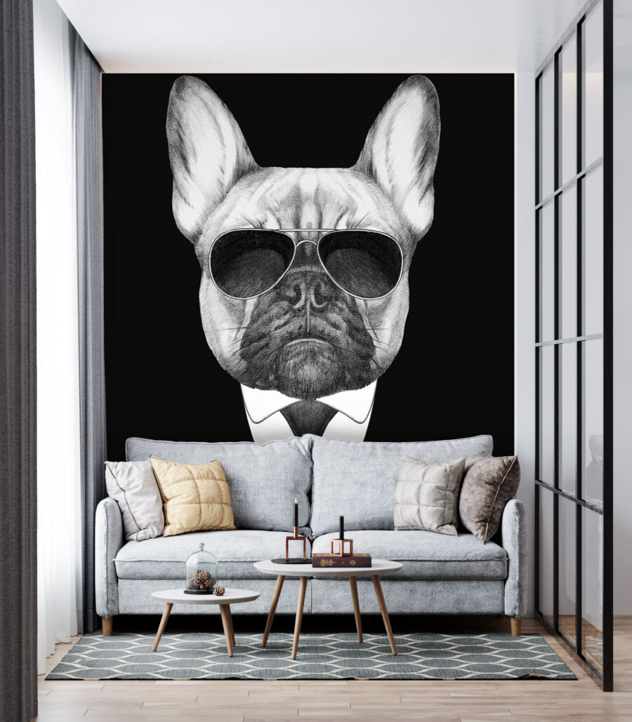 Buldog w garniturze — wnętrze 3