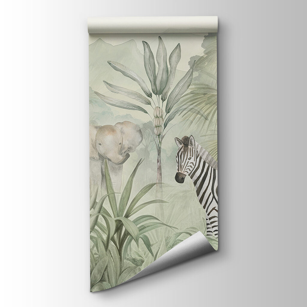 Zebra wśród zieleni — widok produktu