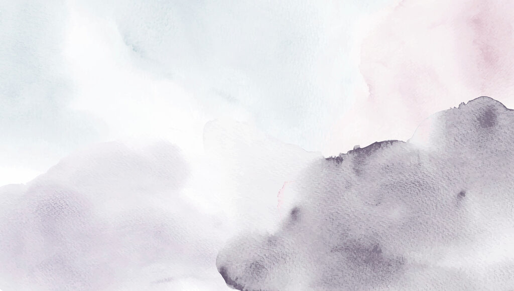 Miętowa mgła na bieli — cały wzór