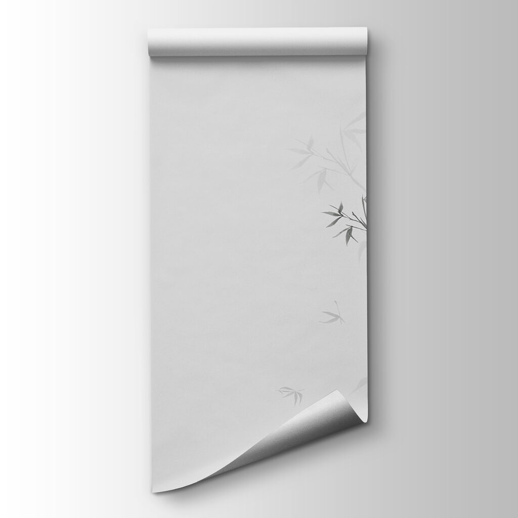 Gałązki bambusa na bieli — widok produktu