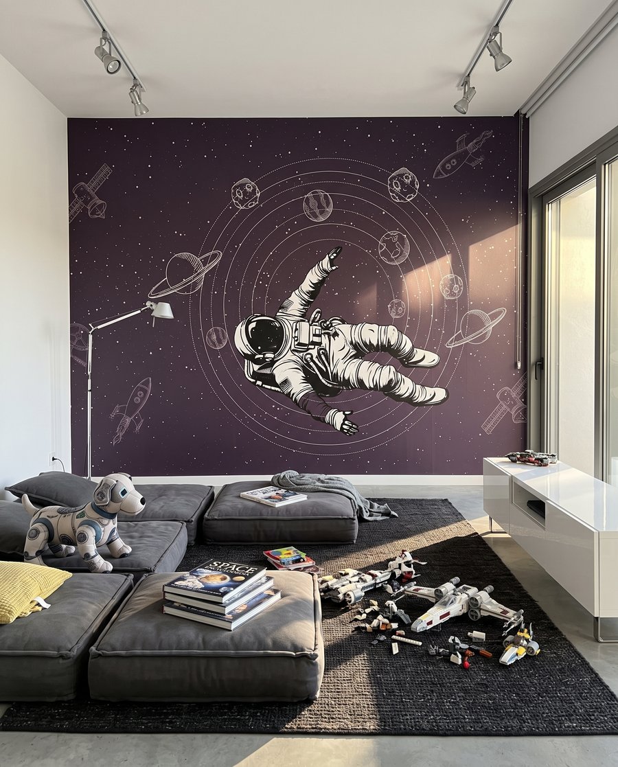Astronauta wśród orbit — wnętrze 3