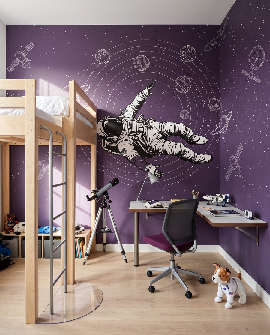 Astronauta wśród orbit — wnętrze 4