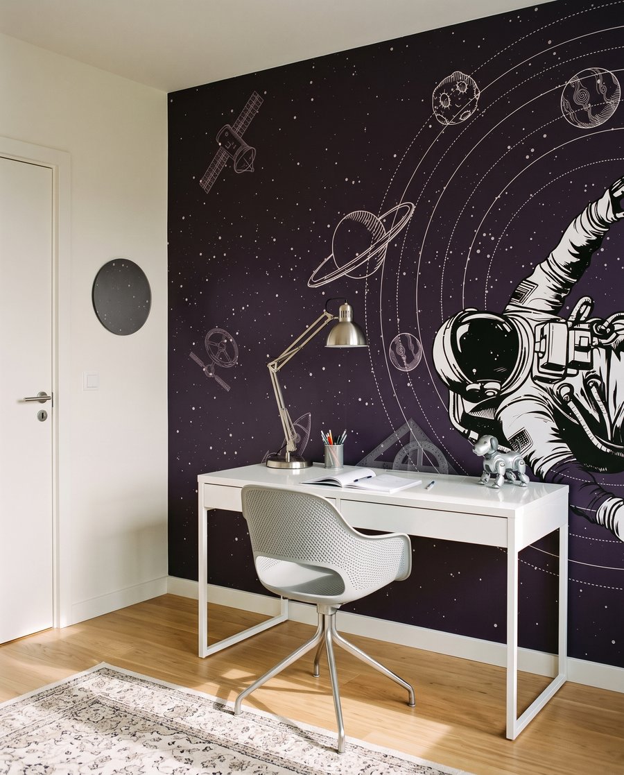 Astronauta wśród orbit — wnętrze 5