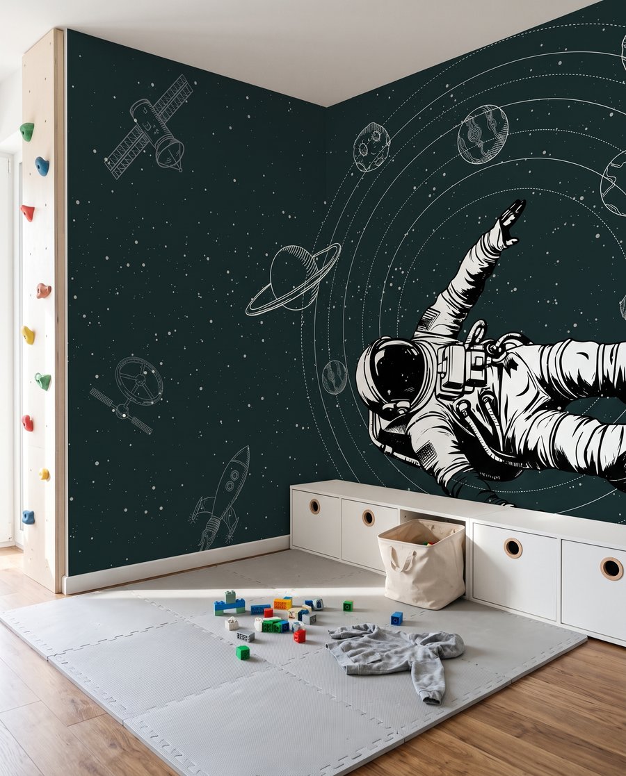 Astronauta wśród orbit — wnętrze 4