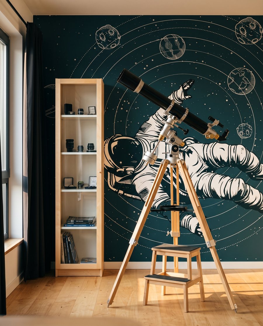 Astronauta wśród orbit — wnętrze 5
