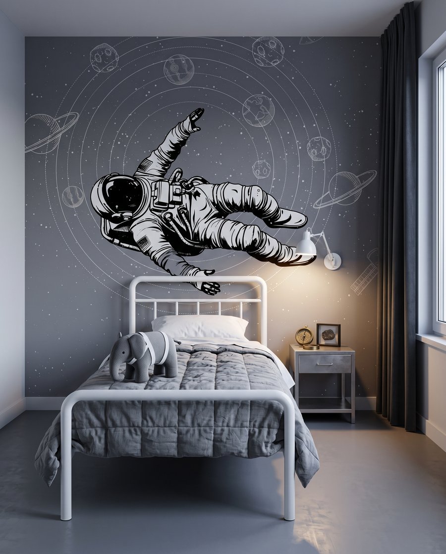 Astronauta wśród orbit — wnętrze 5