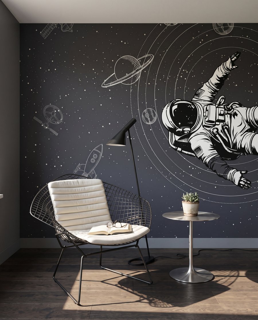 Astronauta wśród orbit — wnętrze 5