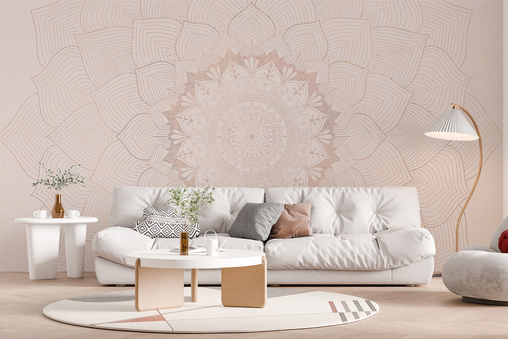 Delikatna mandala — wnętrze 2