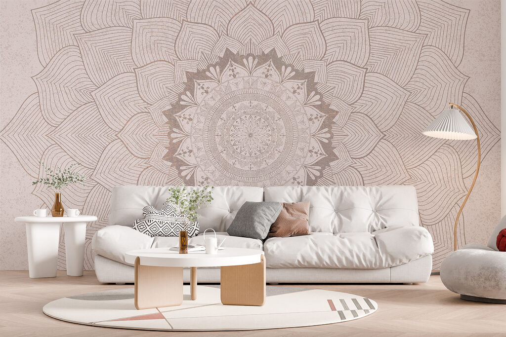 Delikatna mandala — wnętrze 2