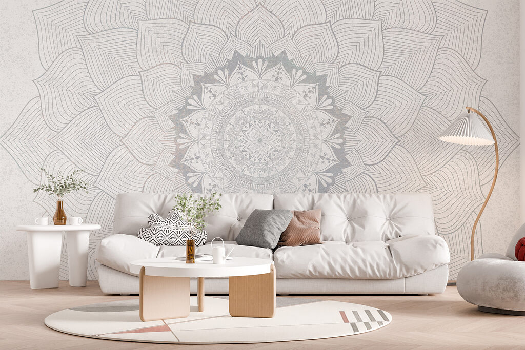 Delikatna mandala — wnętrze 2