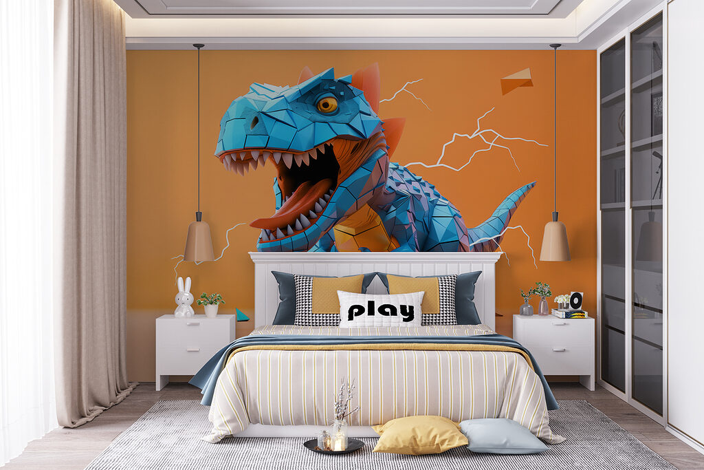 Niebieski dinozaur — wnętrze 3