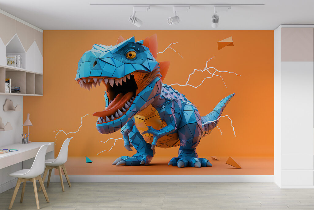 Niebieski dinozaur — wnętrze 4