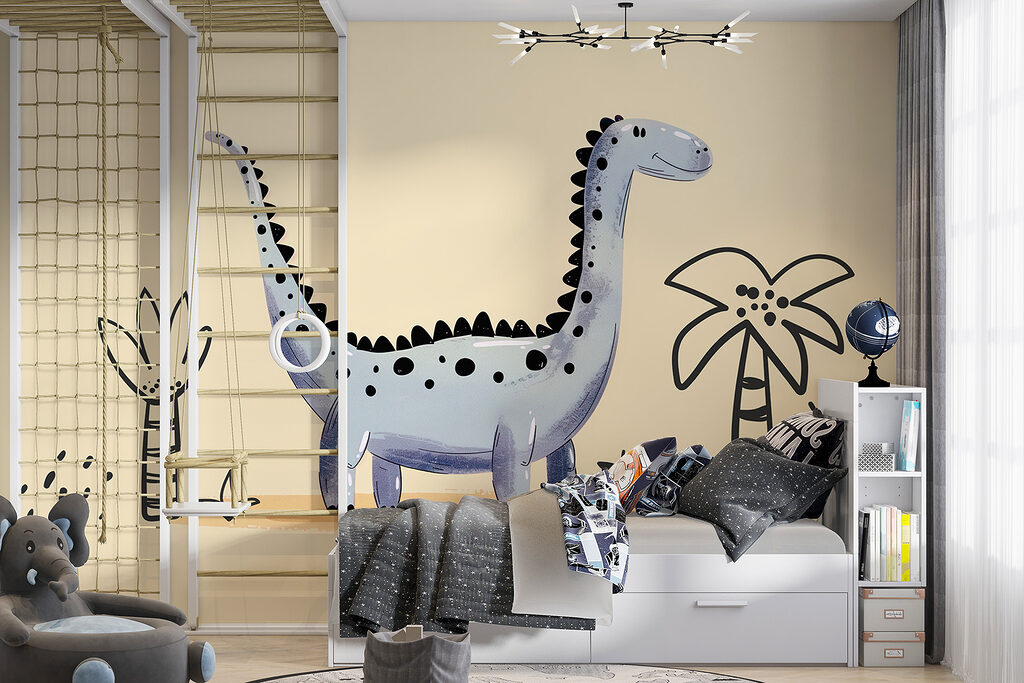 Dinozaur o długiej szyi — wnętrze 2