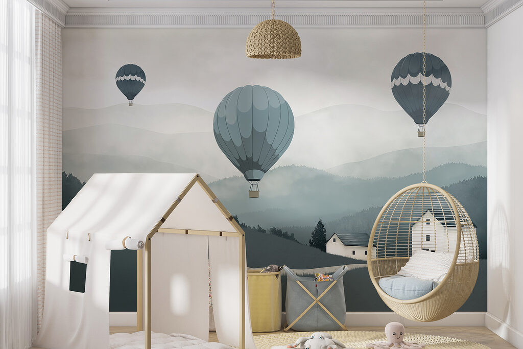 Balony nad wzgórzami — wnętrze 1