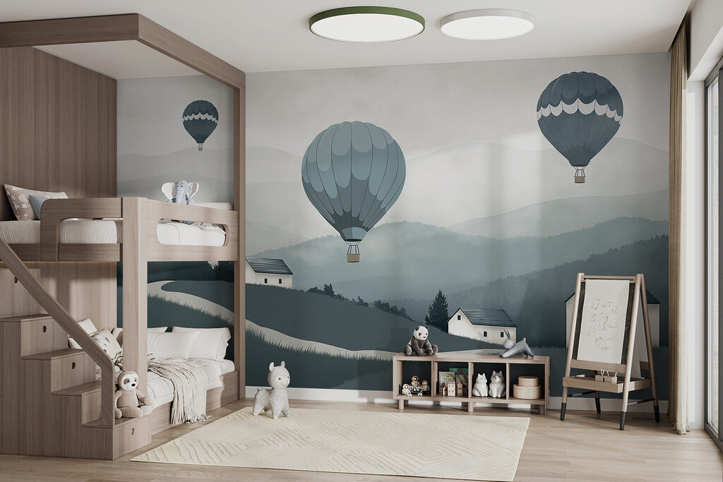 Balony nad wzgórzami — wnętrze 2