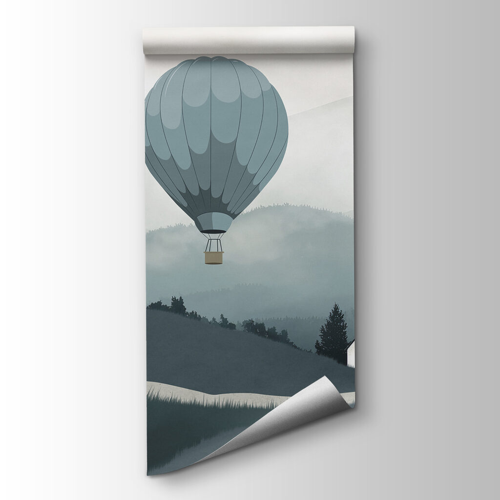 Balony nad wzgórzami — widok produktu