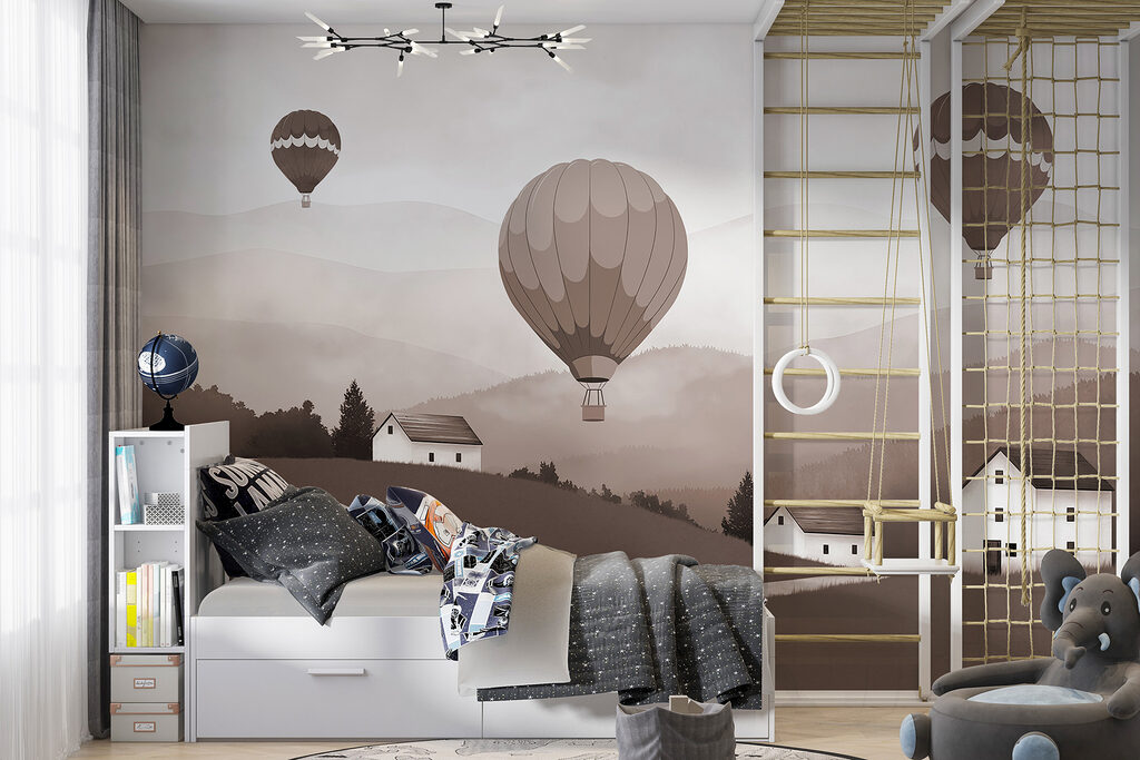 Balony nad wzgórzami — wnętrze 2