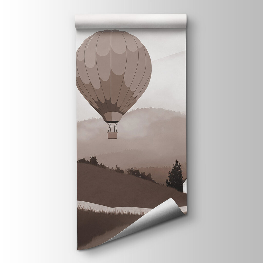 Balony nad wzgórzami — widok produktu