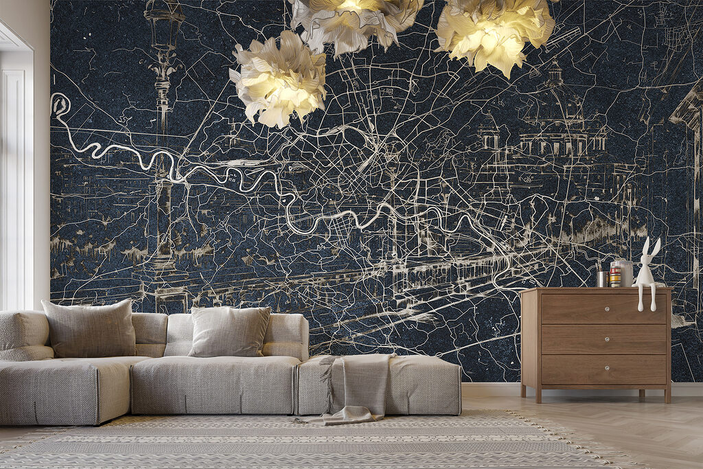 Mapa miasta z rzeką — wnętrze 2