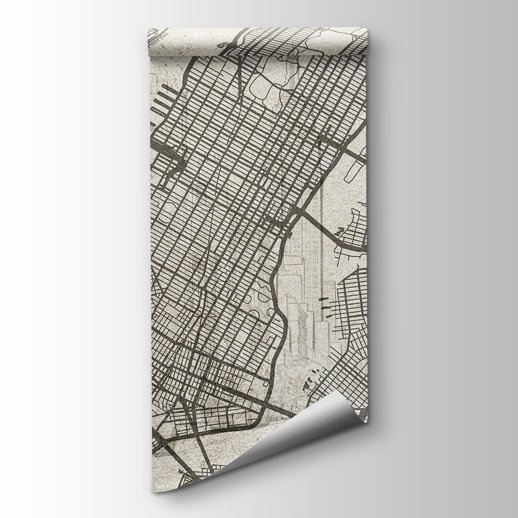 Manhattan w drobnych liniach — widok produktu