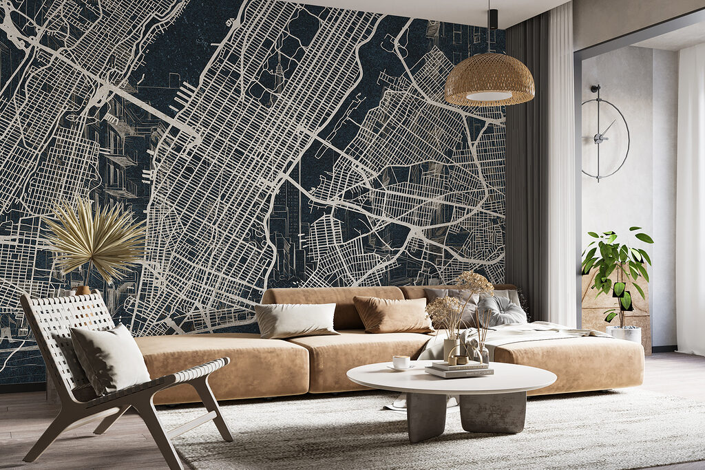Manhattan w drobnych liniach — wnętrze 2
