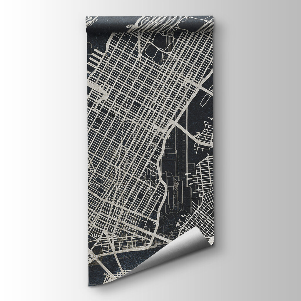Manhattan w drobnych liniach — widok produktu