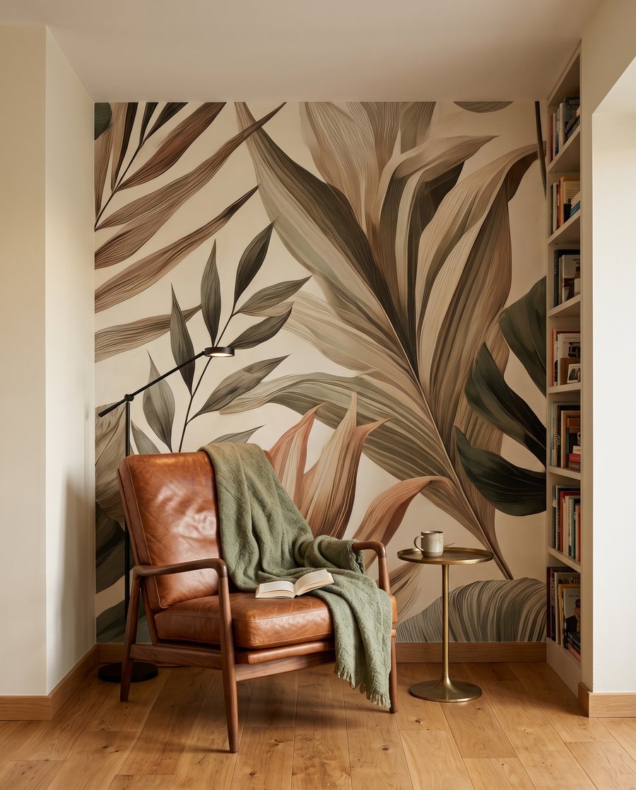 Gęsty botaniczny wzór — wnętrze 6
