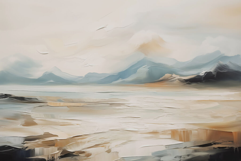 Cichy brzeg — cały wzór