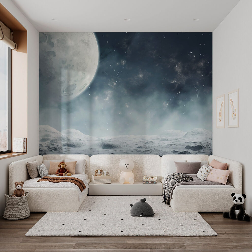 Księżyc nad śnieżną równiną — wnętrze 2
