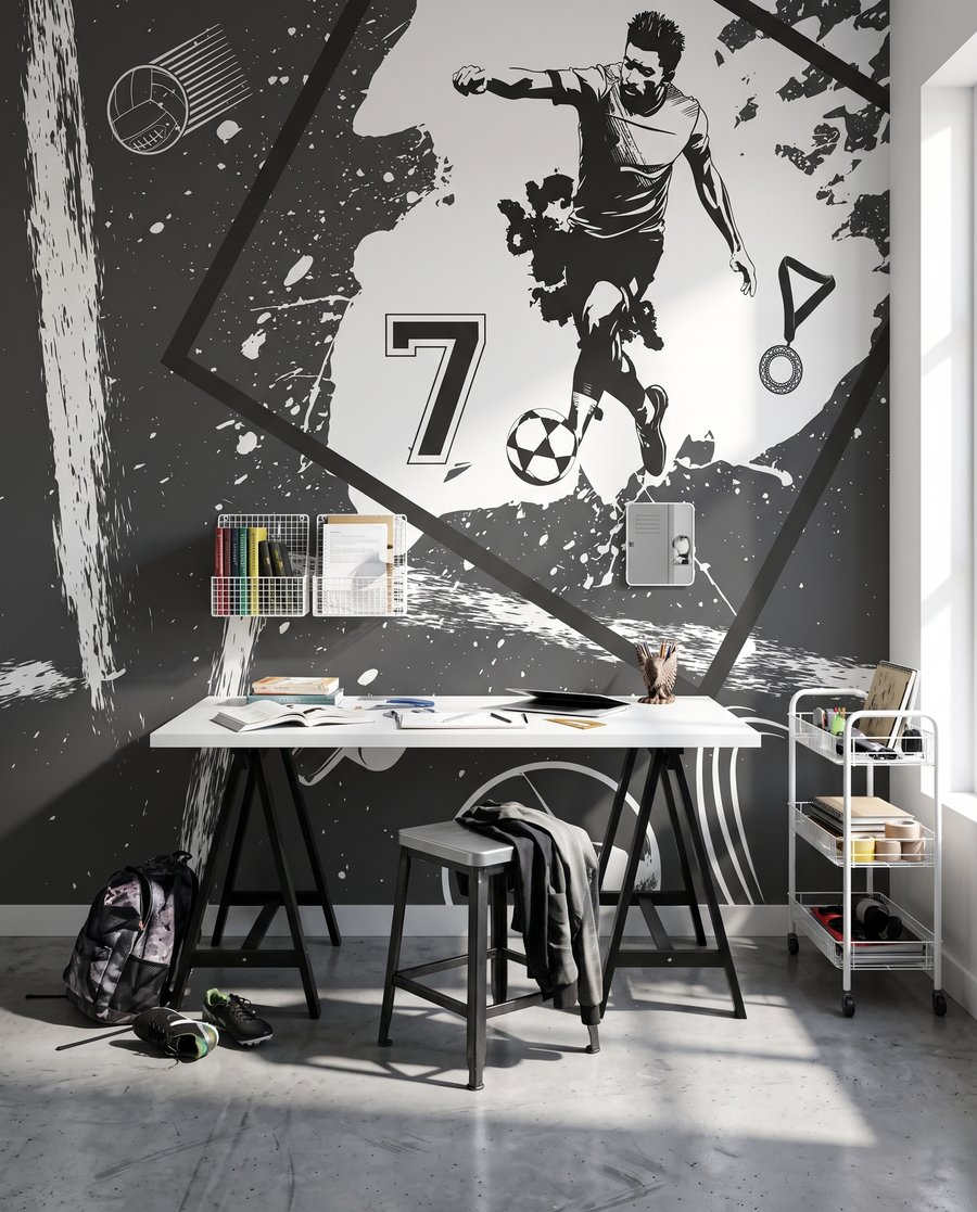 Piłkarskie grafiki — wnętrze 7