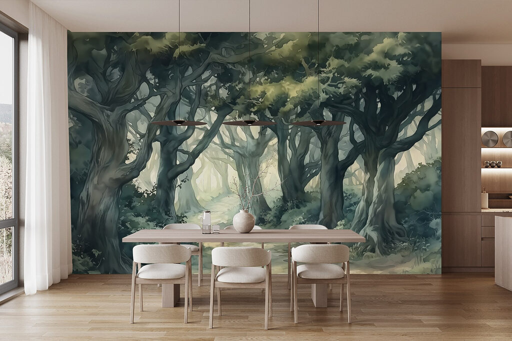 Ścieżka wśród krętych drzew — wnętrze 5
