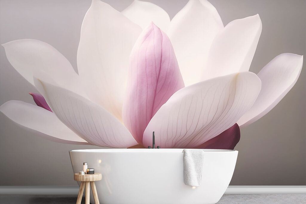 Liliowe serce magnolii — wnętrze 1