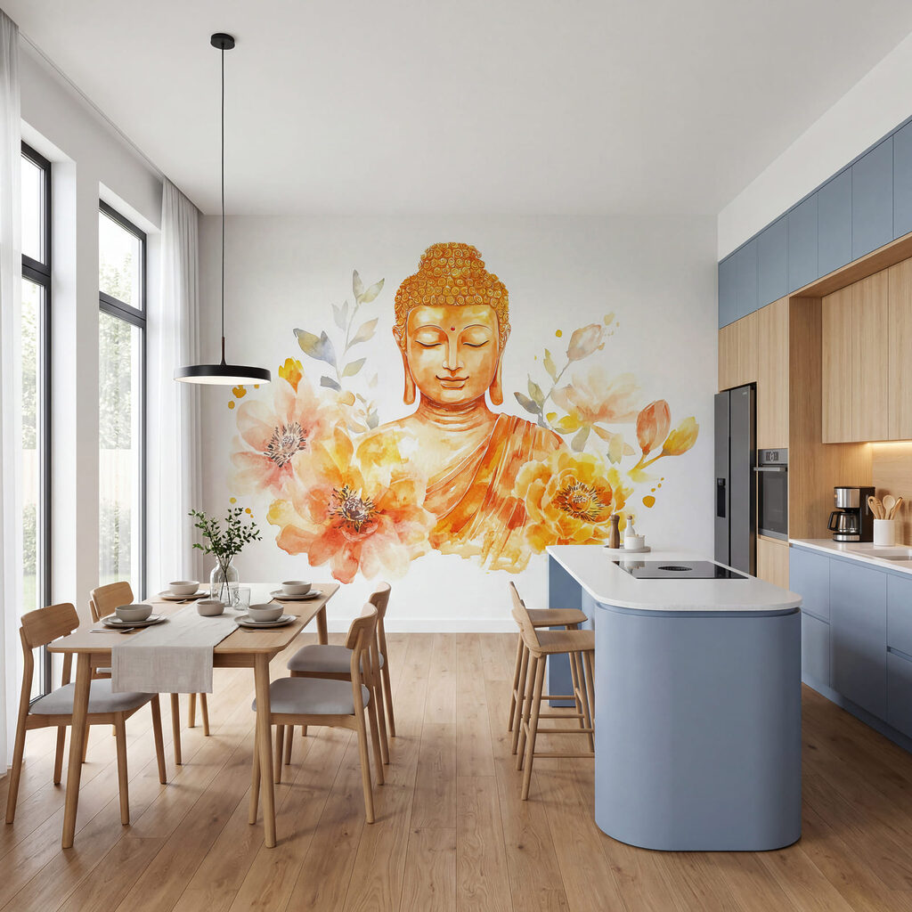 Budda wśród kwiatów — wnętrze 2