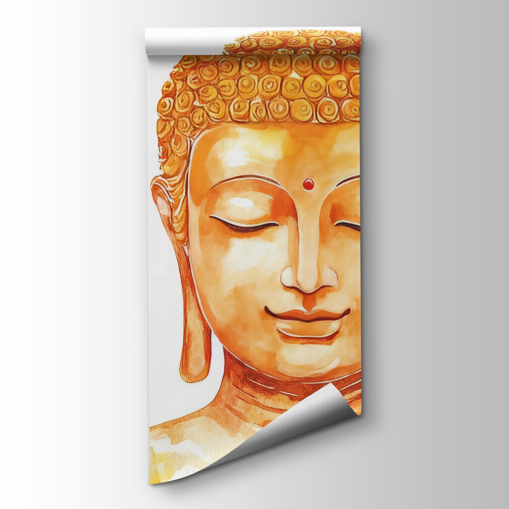 Budda wśród kwiatów — widok produktu