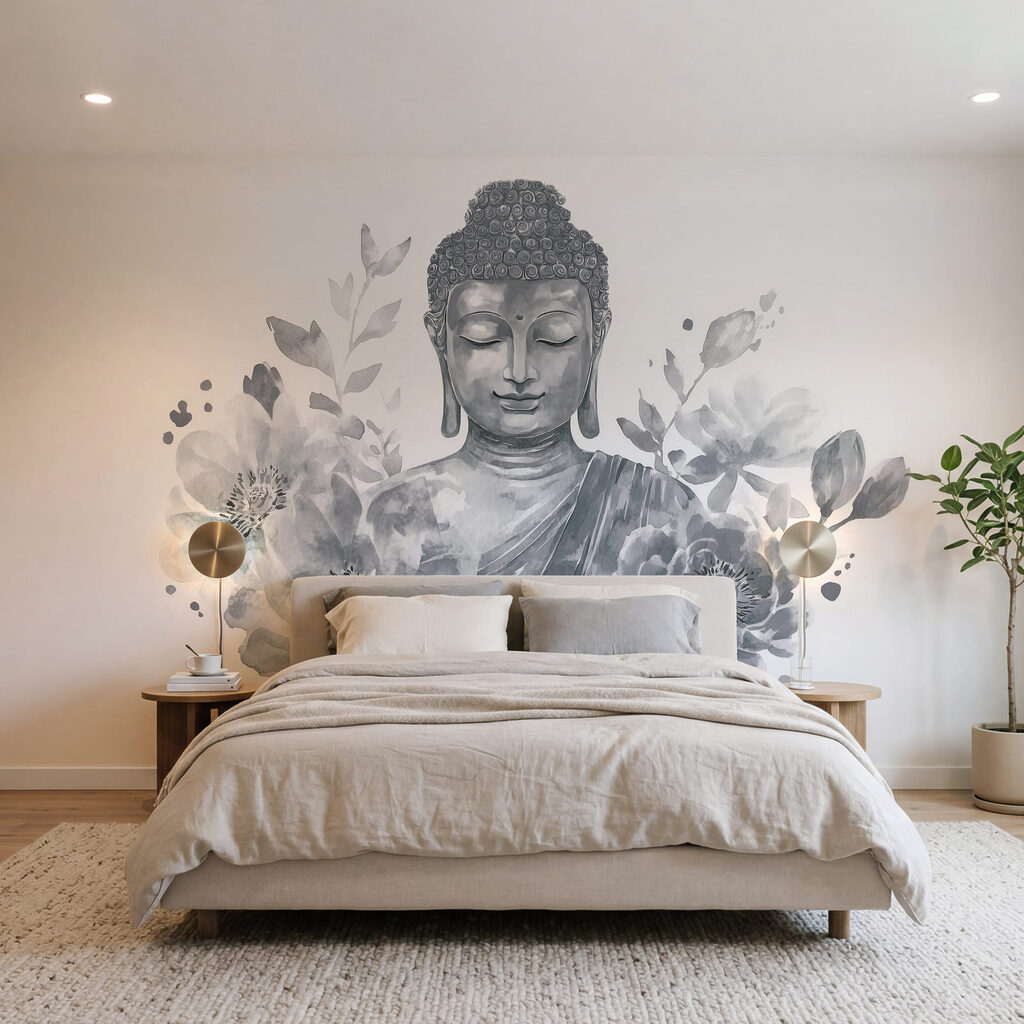 Budda wśród kwiatów — wnętrze 2