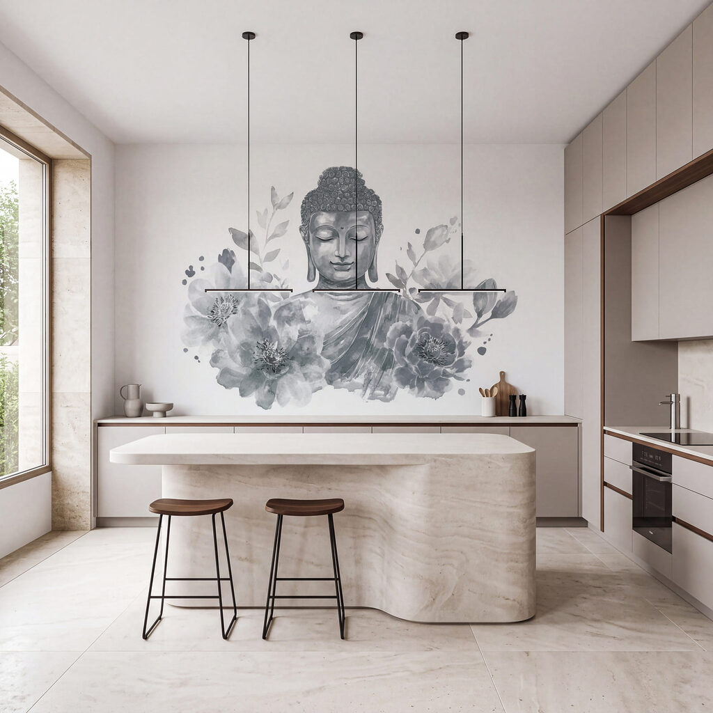 Budda wśród kwiatów — wnętrze 3