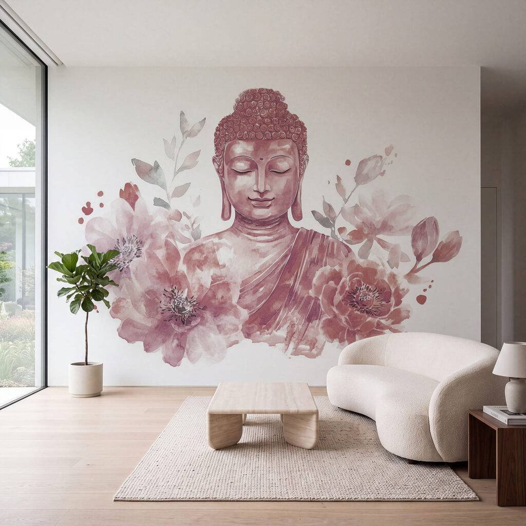 Budda wśród kwiatów — wnętrze 3