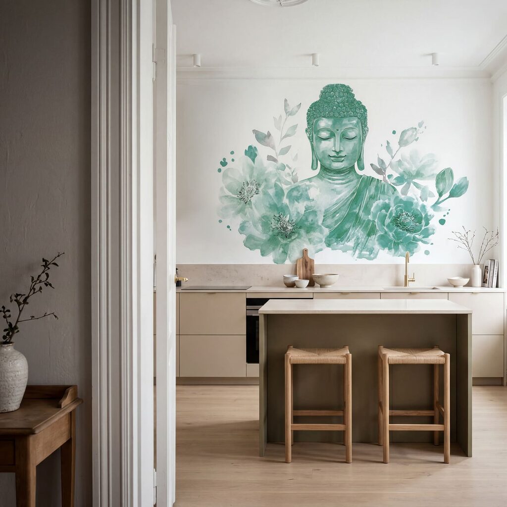 Budda wśród kwiatów — wnętrze 2