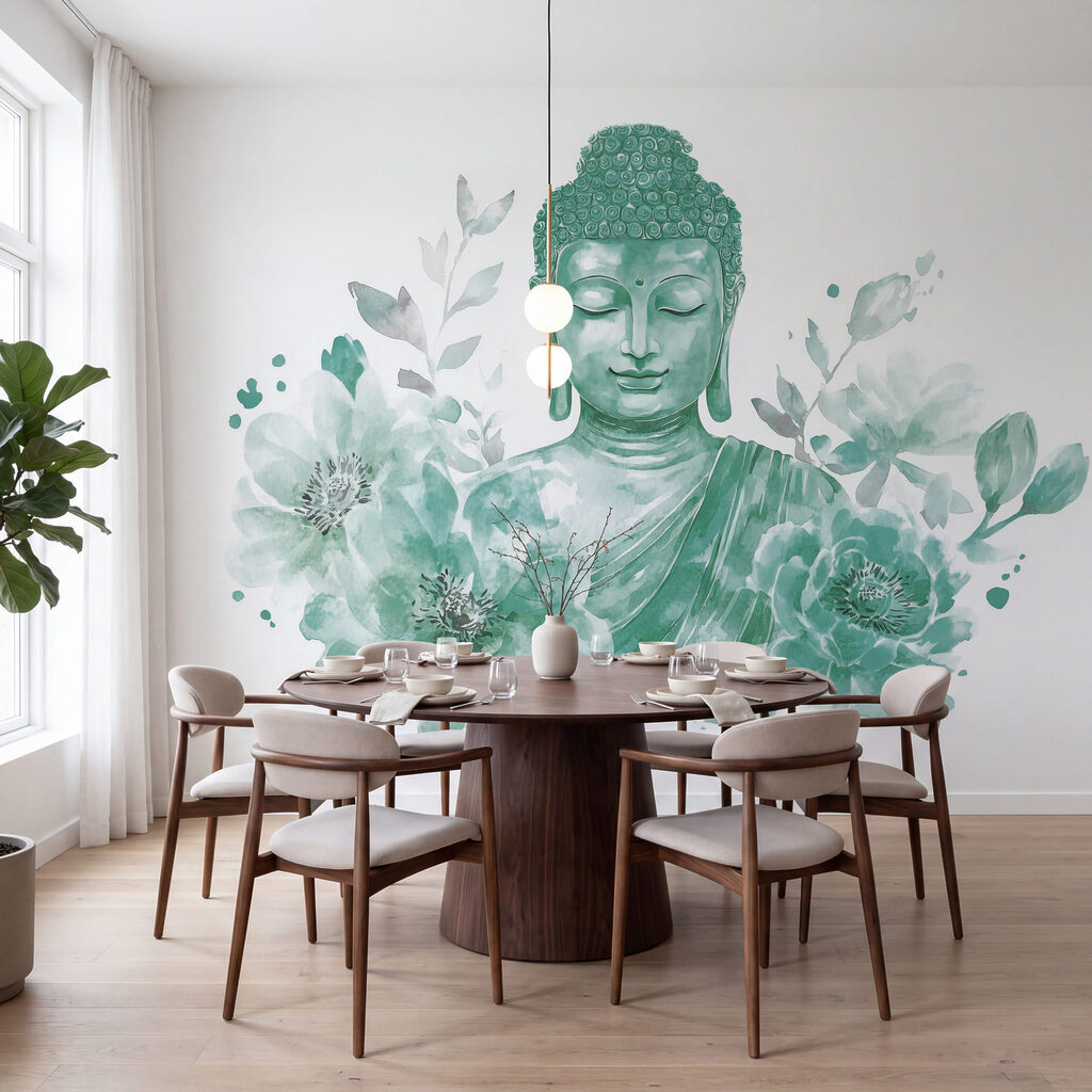 Budda wśród kwiatów — wnętrze 3