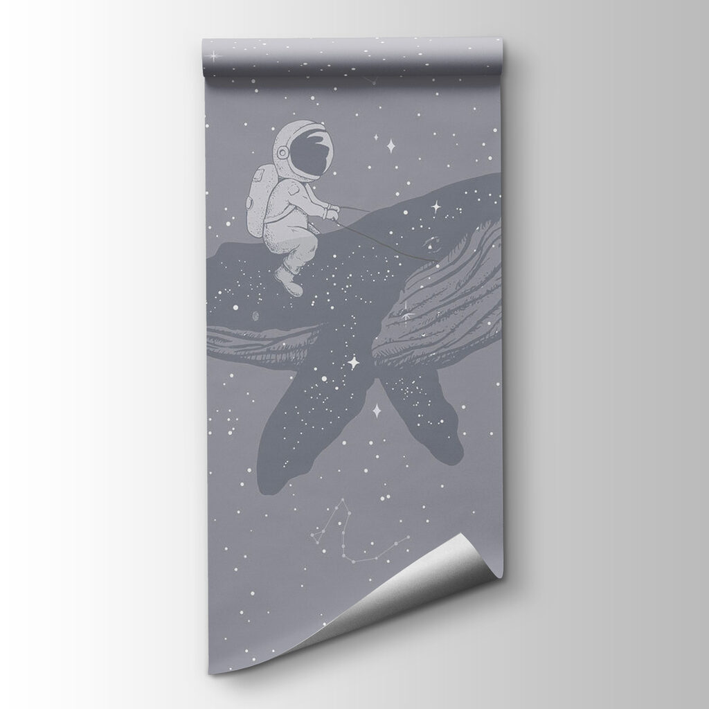 Astronauta na wielorybie — widok produktu