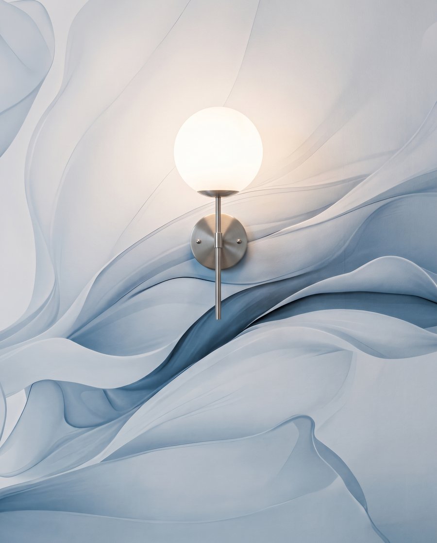 Kwiat na falach — detal