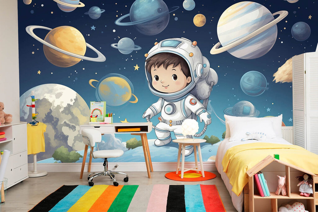 Astronauta między planetami — wnętrze 1
