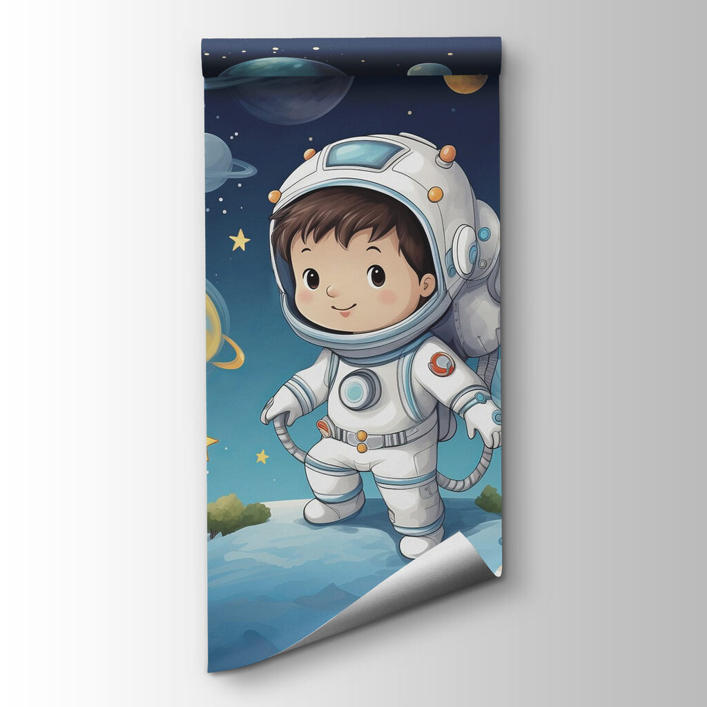Astronauta między planetami — widok produktu