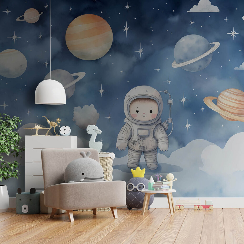 Astronauta nad chmurami — wnętrze 2