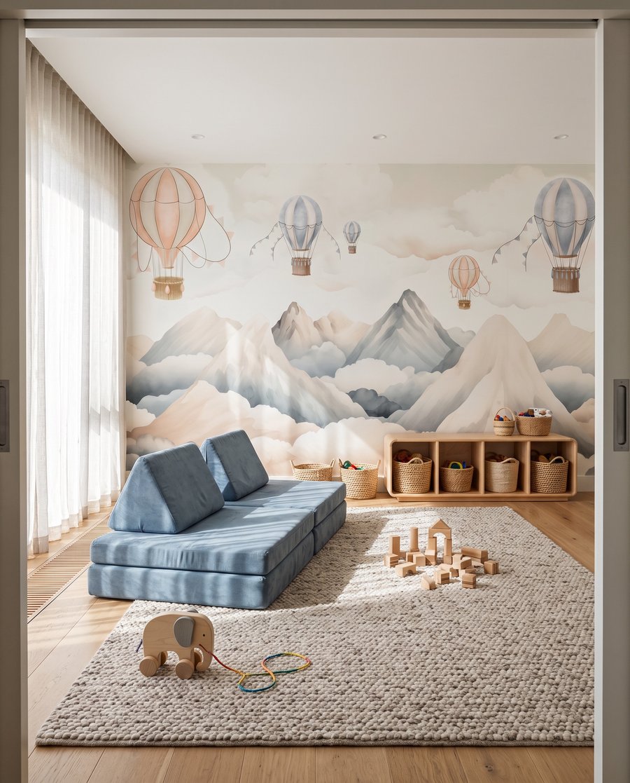 Balony nad białymi górami — wnętrze 1