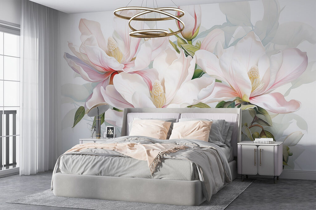 Magnolia w świeżej akwareli — wnętrze 3
